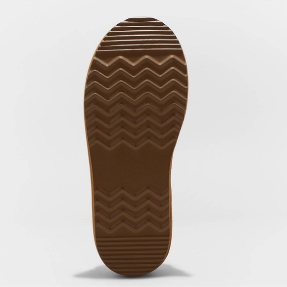 NWT Goodfellow & Co Men's Michael Moccasin Scuff Slippers Brown Size 7 - Picture 3 of 8